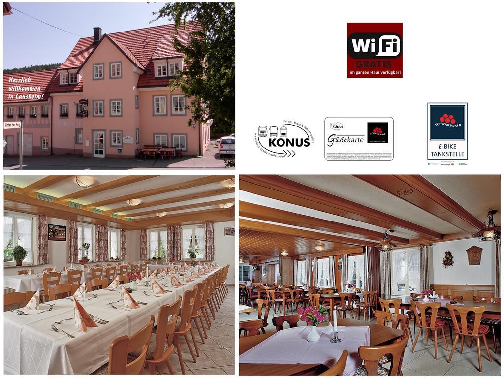 Gasthaus Kranz Lausheim ภายนอก รูปภาพ