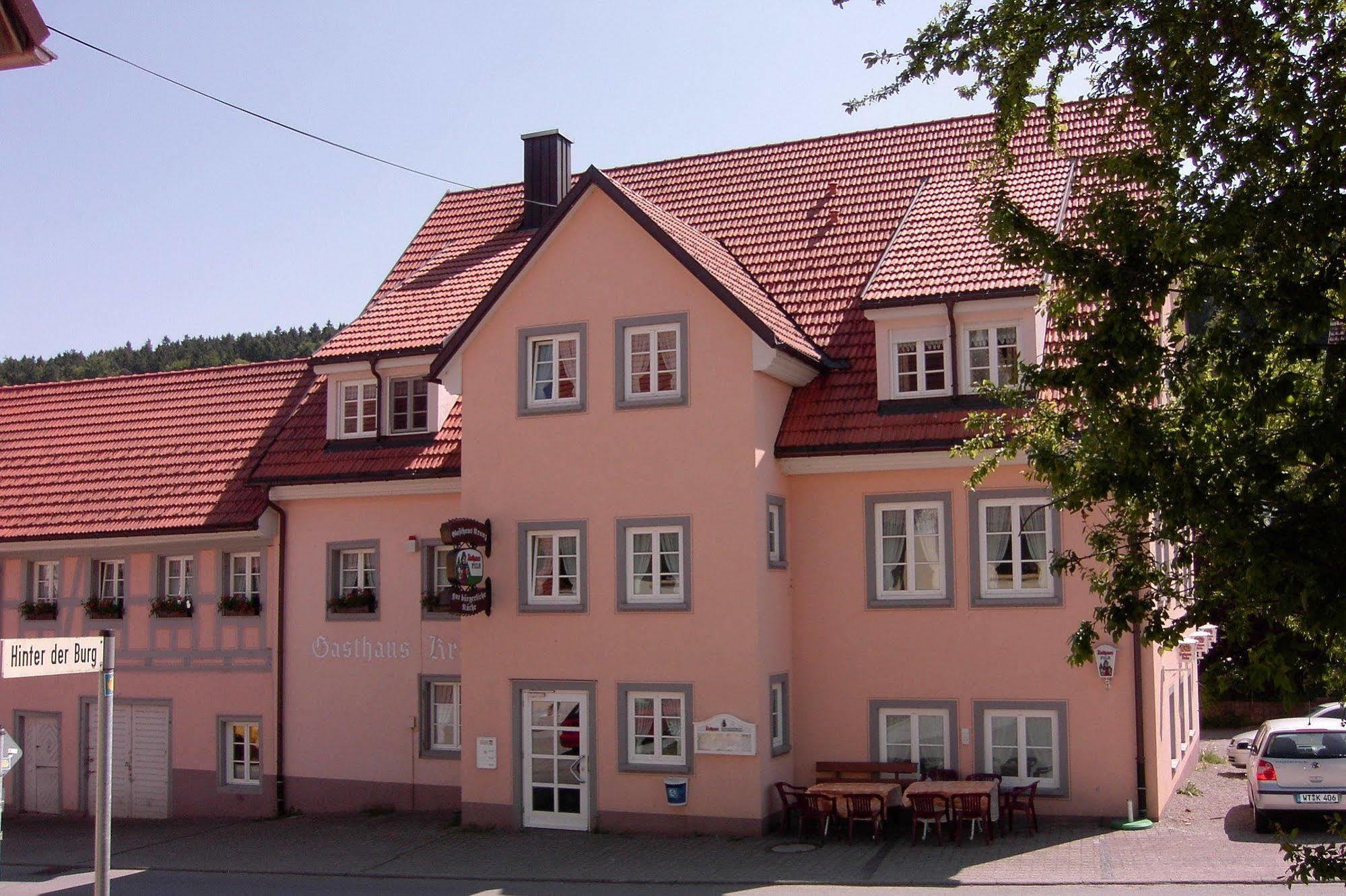 Gasthaus Kranz Lausheim ภายนอก รูปภาพ
